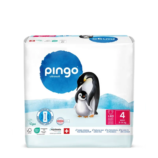 Pingo-ekologiset vaipat, koko 4 (8–14 kg), 40 kpl