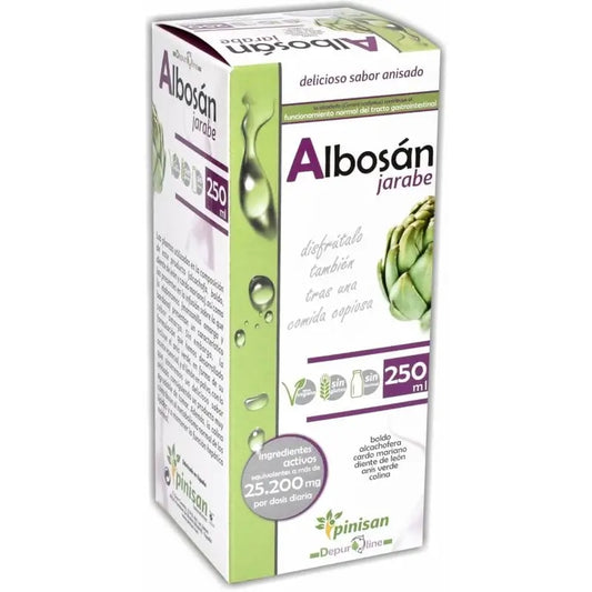 Pinisan Albosan -siirappi, 250 ml 