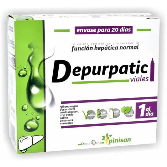 Pinisan Depurpatic, 20 ampullia