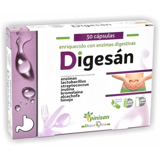 Pinisan Digesan, 30 kapselia 