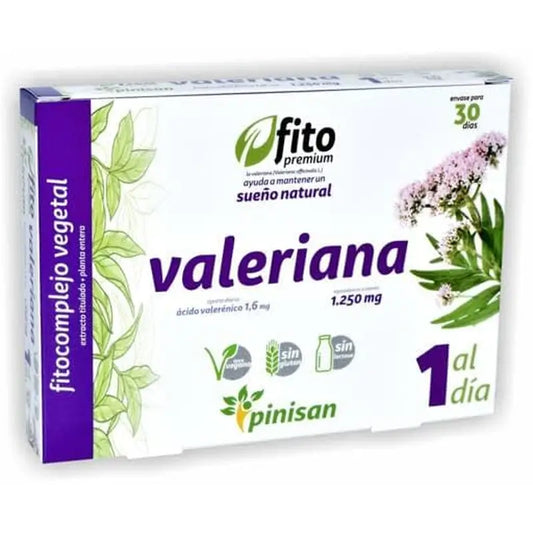 Pinisan Fito Premium Valeriana 30 kapselia 