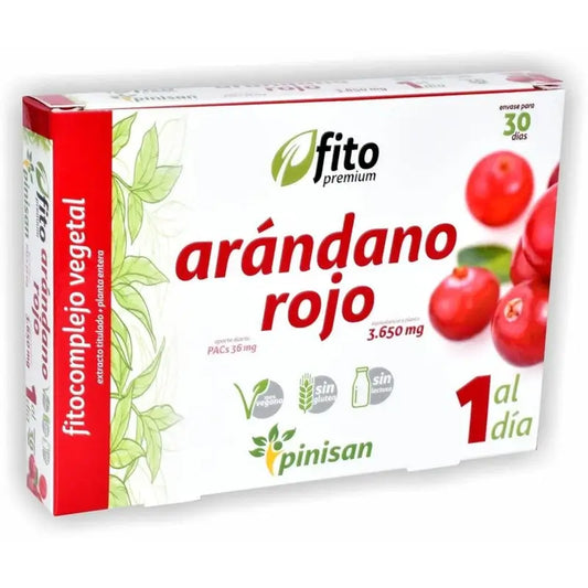 Pinisan Fitopremium Punamustikka, 30 kapselia