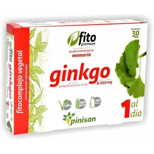 Pinisan Fitopremium Ginkgo, 30 kapselia