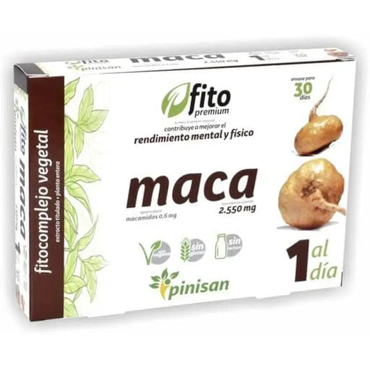 Pinisan Fitopremium Maca, 30 kapselia 