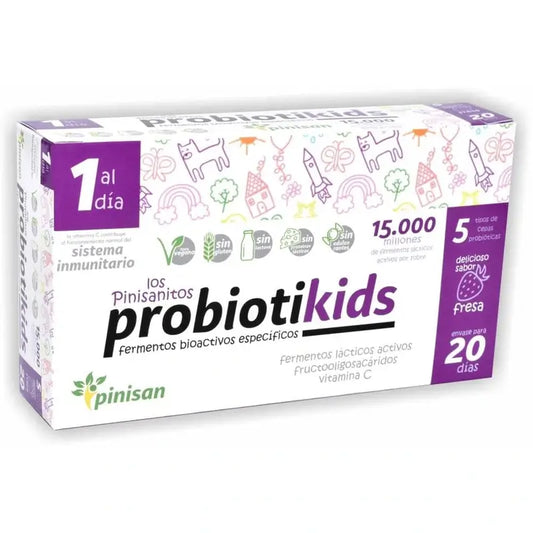 Pinisan Probiotikids 20 tablettia. 