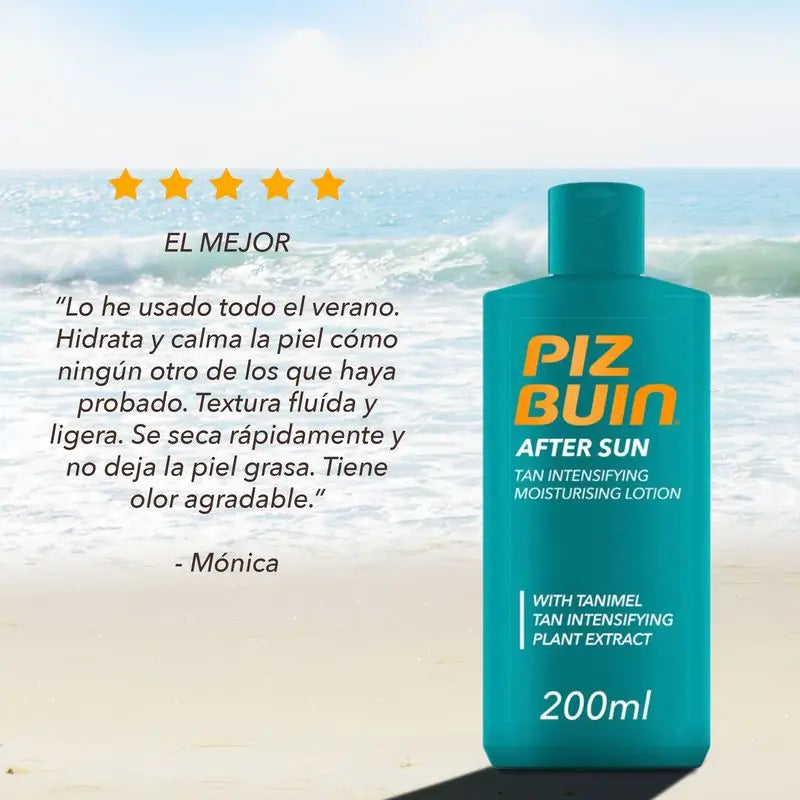 Piz Buin After Sun -kosteuttava vartalovoide, sisältää Tanimelia, 200 ml