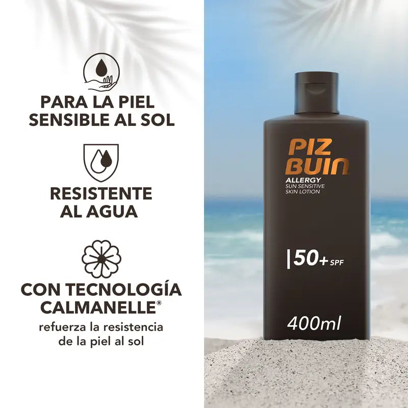 Piz Buin Allergy vartalon aurinkovoide SPF50, 400 ml