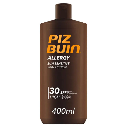 Piz Buin Allergy vartalovoide SPF 30 herkälle iholle, 400 ml