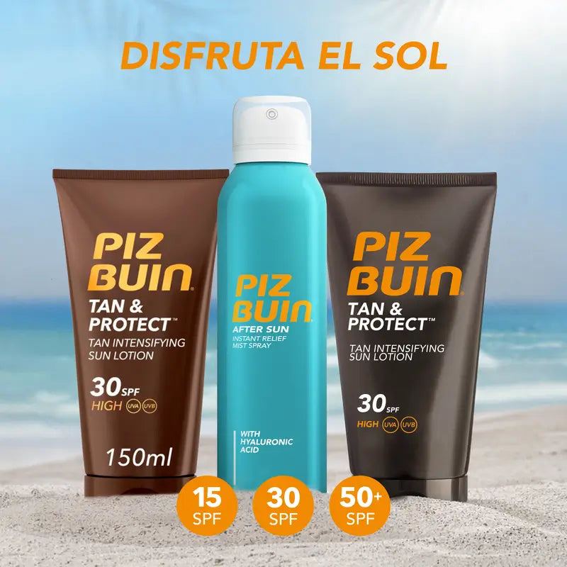 Piz Buin Tan & Protect -aurinkovoide, joka tehostaa rusketusta, SPF 30, 150 ml