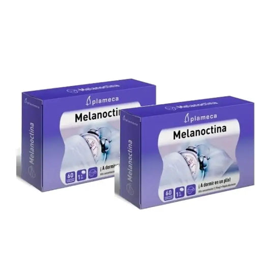 Plameca Melanoctina (melatoniini) 60 tablettia, 2 pakkausta