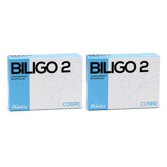 Plantis Biligo 2 Kupari 20 ampullia × 2 ml, 2 kpl:n pakkaus