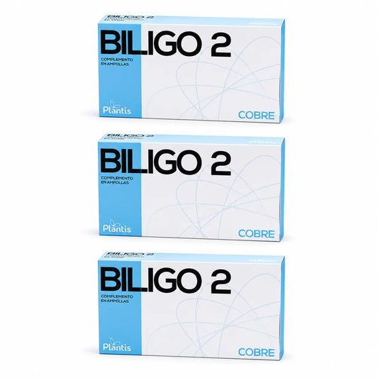 Plantis Biligo 2 Kupari 20 ampullia × 2 ml, 3 kpl:n pakkaus