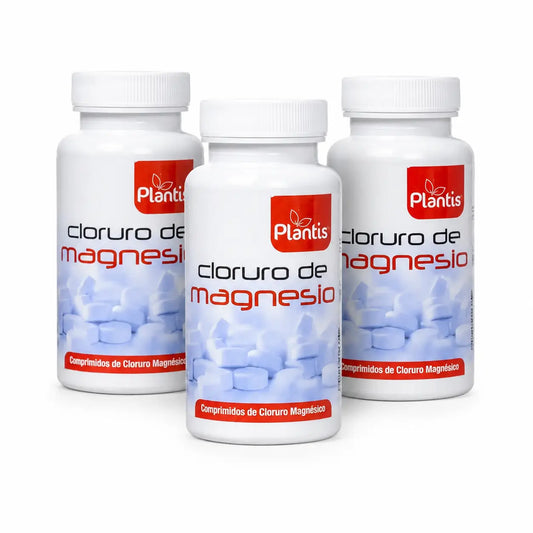 Plantis Magnesiumkloridi 100 tablettia, 3 pakkausta