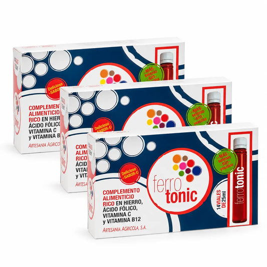 Plantis Ferrotonic Rauta 14 ampullia à 25 ml, 3 kpl:n pakkaus