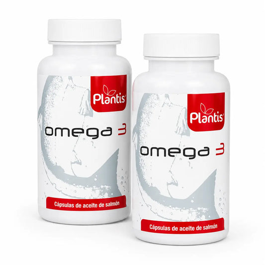 Plantis Omega 3 -lohiöljy, 450 kapselia, 2 kpl:n pakkaus