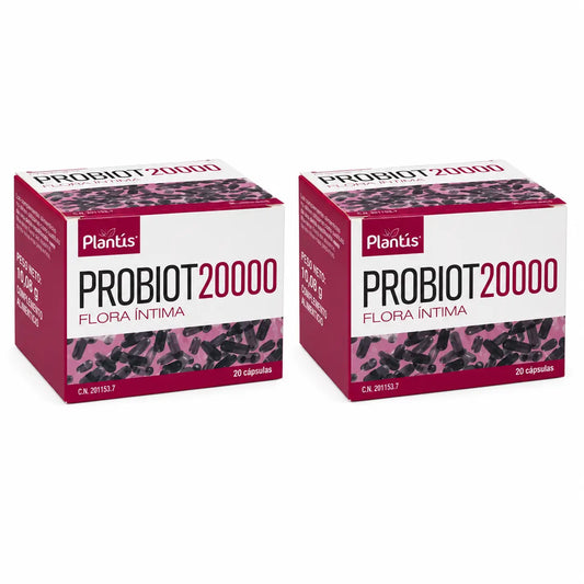 Plantis Probiot 20000 Intimifloora 15 pussia à 6 g, 2 pakkausta
