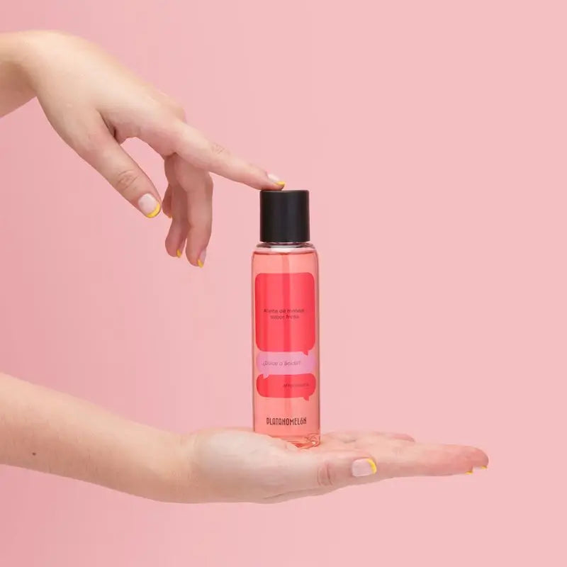 Platanomelón Suudeltava hierontaöljy, mansikka, 100 ml