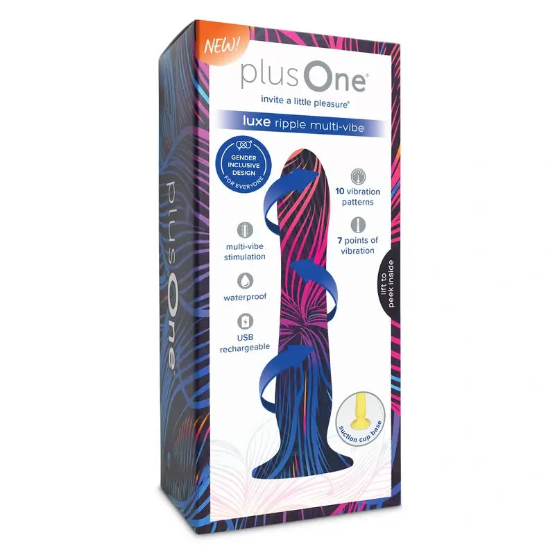 Plusone Luxe Ripple Multi-Vibe, 1 kpl
