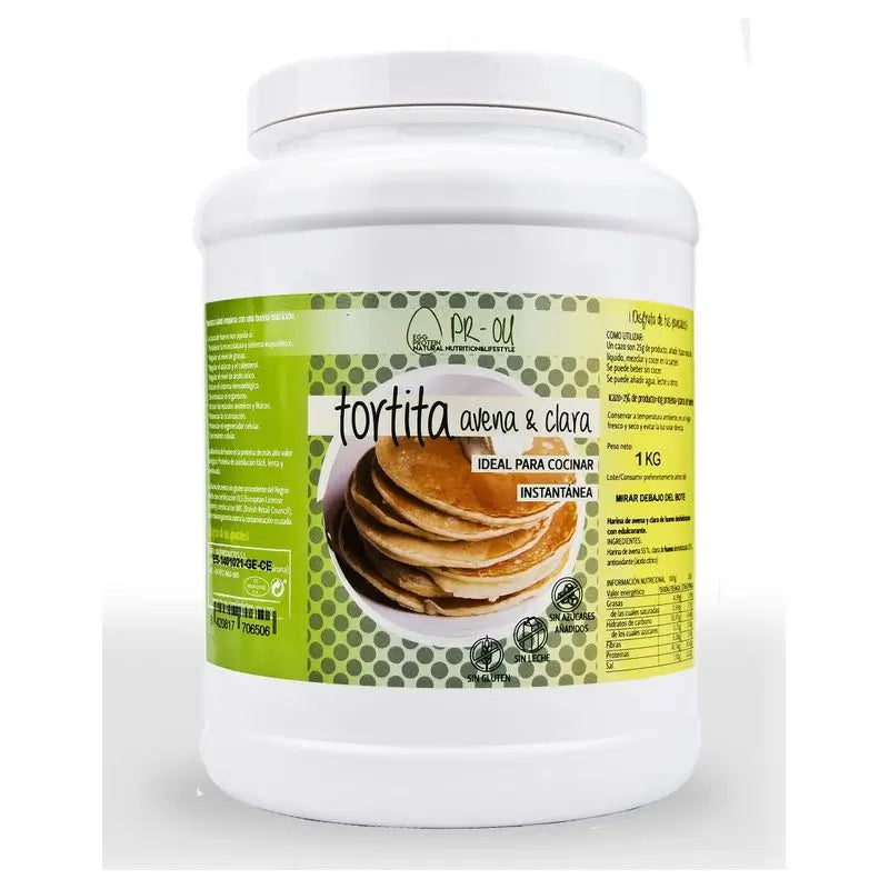 Pr-Ou Tortita  Clara+Kaura, neutraali maku, 1 kg. Sg