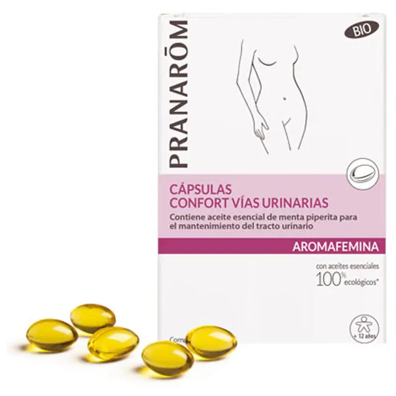 Pranarom Aromafemina Urinary Tract Comfort, 30 capsules