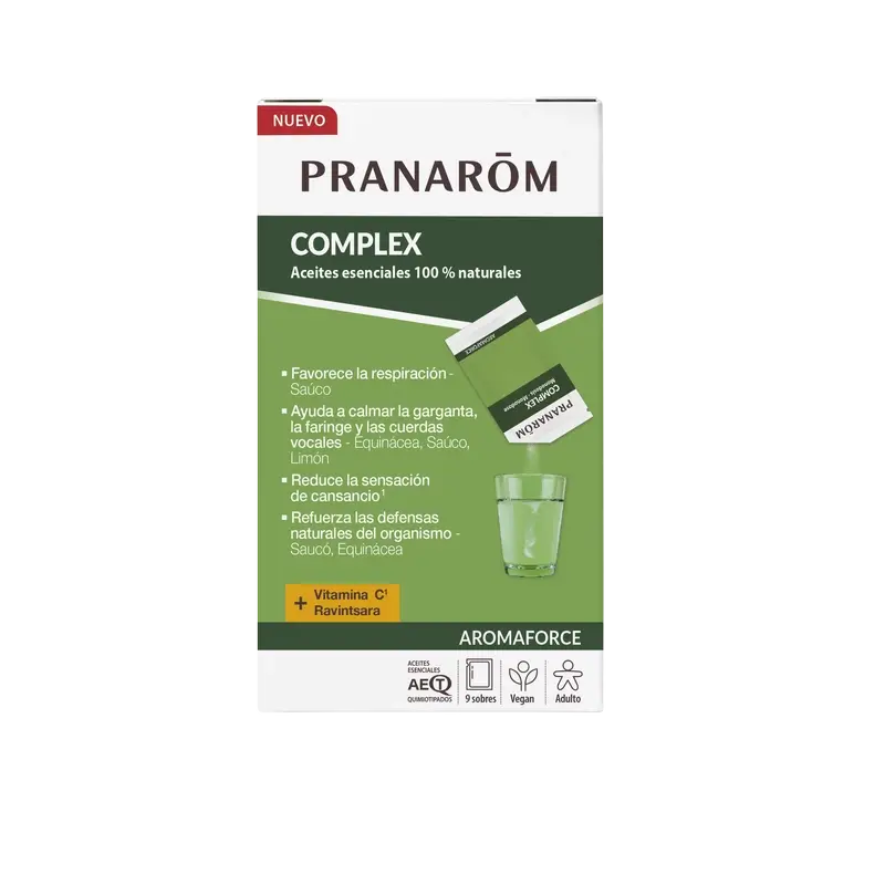 Pranarôm Aromaforce Complex, 9 pussia