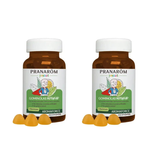 Pranarôm Aromaforce Junior -immuunijärjestelmää vahvistavat karkit, 2 kpl:n pakkaus 