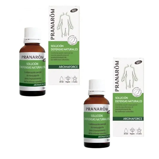 Pranarôm Aromaforce Natural Defences Solution, 2X30 Ml