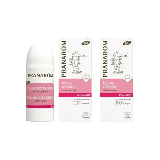 Pranarôm Pranabb Roll On -sitronella, 2 x 30 ml 