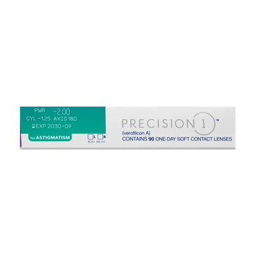 Precision1 Toriset päivittäiskäyttöiset piilolinssit, 90 kpl