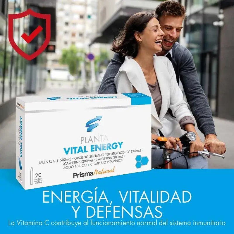 Prisma Natural Plantavital Energy 20 ampullia × 10 ml