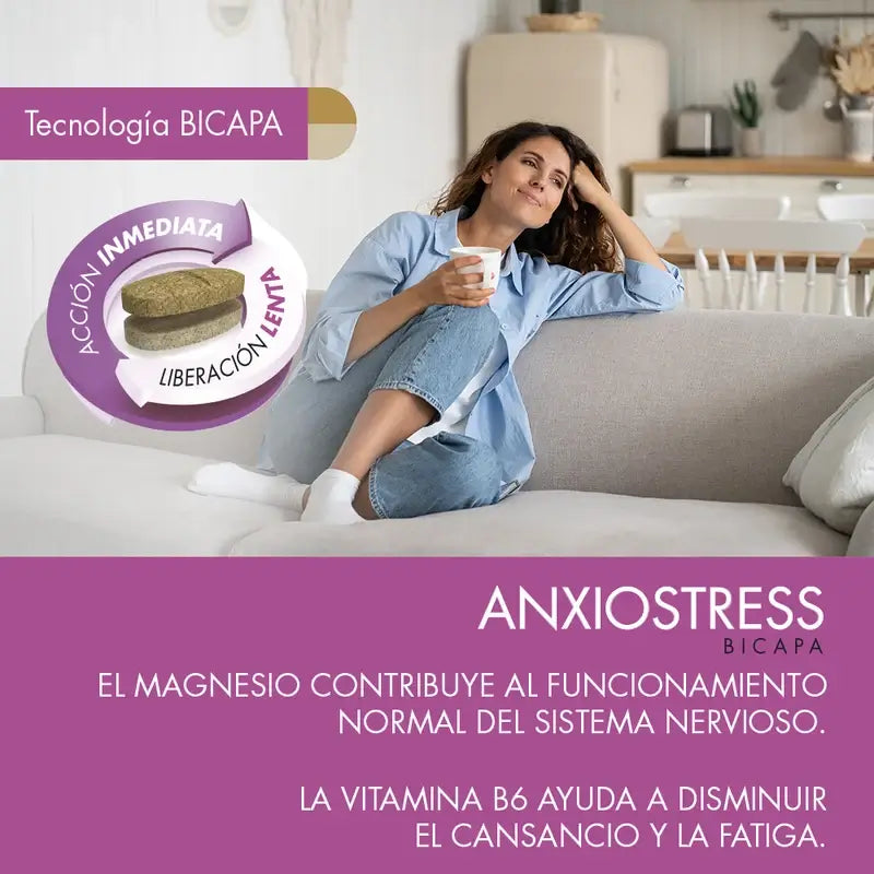 Prisma Natural Anxio-Stress Bicapa, 15 tablettia