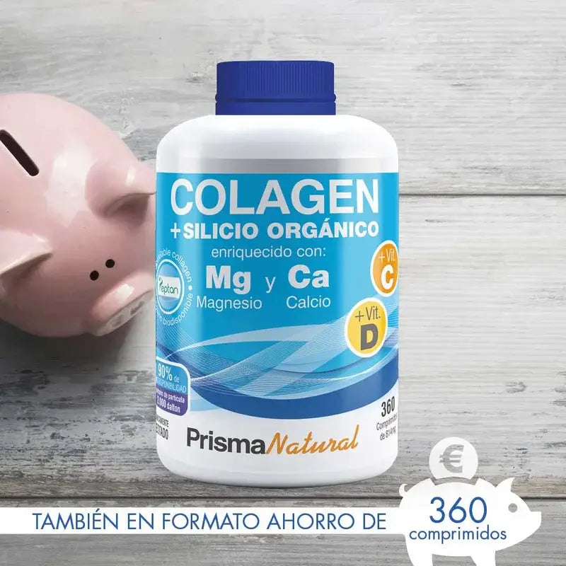 Prisma Natural Peptan-merikollageeni + orgaaninen pii, 180 tablettia