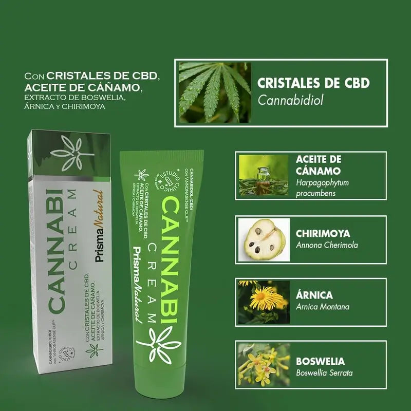 Prisma Natural Cannabi Cream, 60 ml