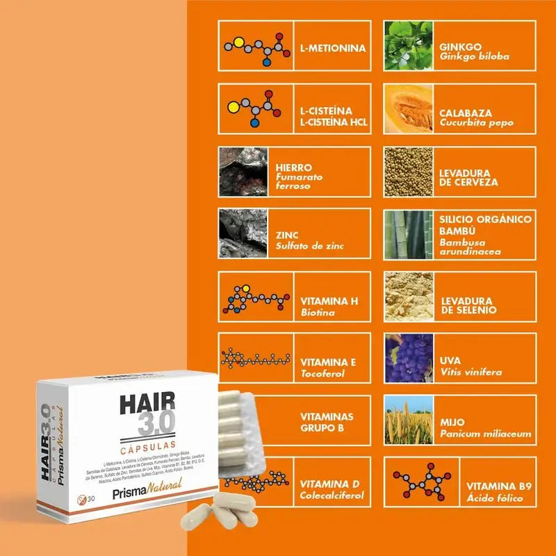 Prisma Natural Hair 3.0, 30 kapselia