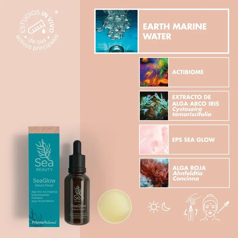 Prisma Natural Sea Beauty Seaglow -kasvoseerumi, 30 ml