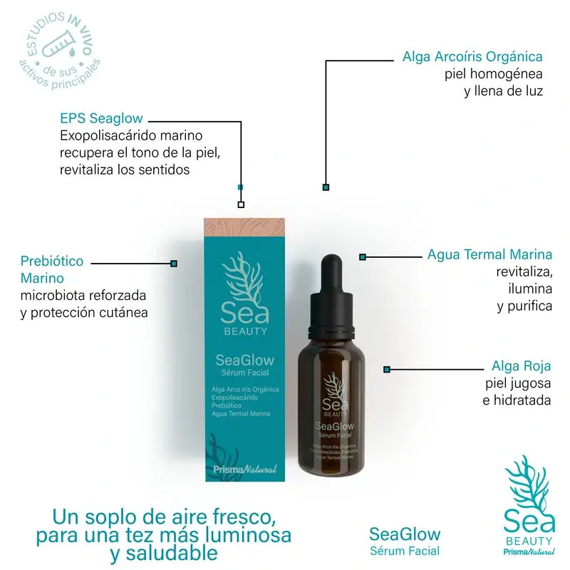 Prisma Natural Sea Beauty Seaglow -kasvoseerumi, 30 ml