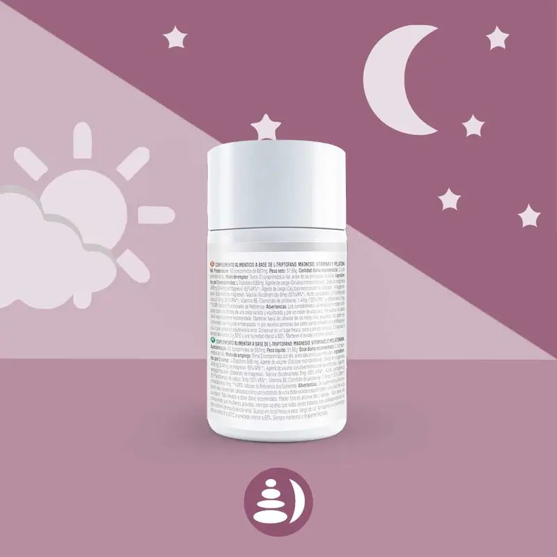 Prisma Natural Tryptofaani + Mg + Melatoniini, 60 tablettia