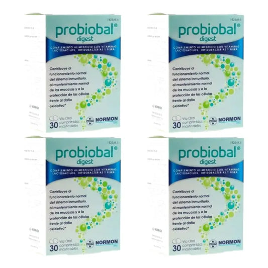 Probiobal Digest, 4 x 30 purutablettia