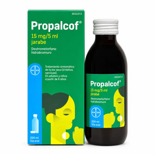 Propalcof-siirappi 15 mg/5 ml, 200 ml