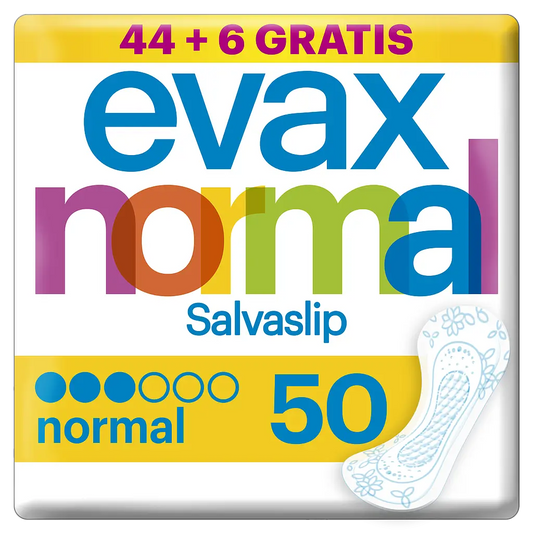 Evax Salvaslip Normal Panty Liner Protegeslips 50 units