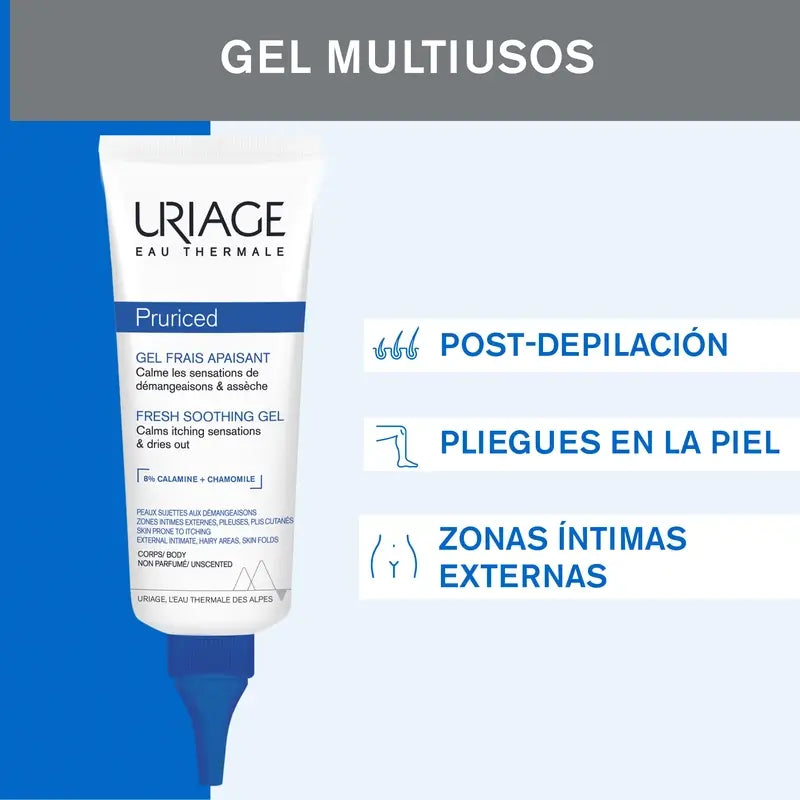 Uriage Pruriced rauhoittava kutinaa lievittävä geeli 100 ml