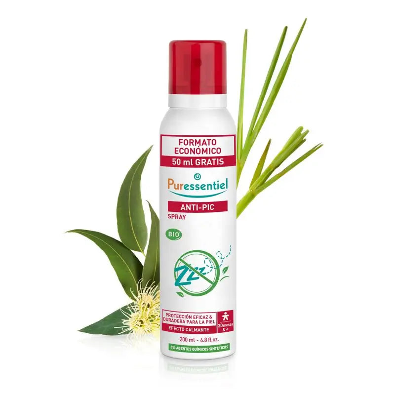 Puressentiel Spray Anti-Pic – Perhepakkaus, 200 ml