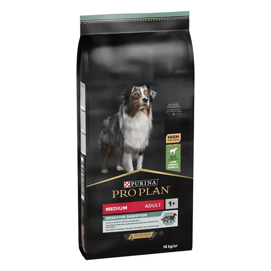 Purina Pro Plan Canine Adult Digest Medium Lamb 14 kg, koiranruoka