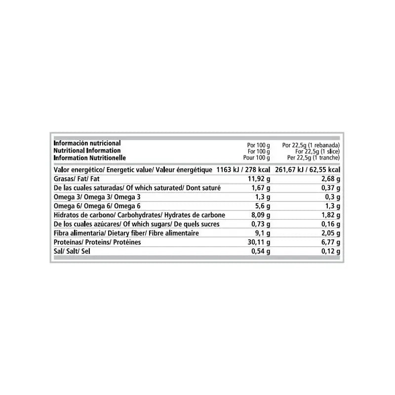 Pwd korkeaproteiininen leipä 360 g. 