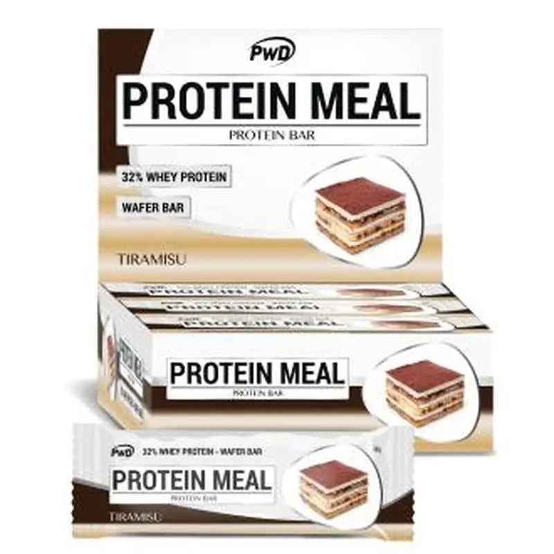Pwd Protein Meal Barritas Tiramisu 12Uds.