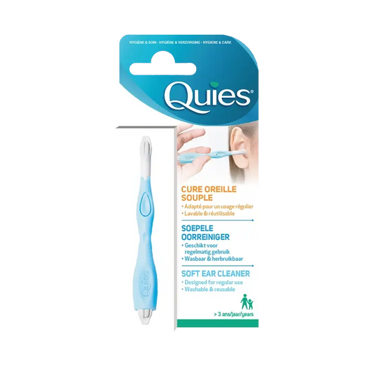 Quies - hellävarainen korvanpuhdistusaine