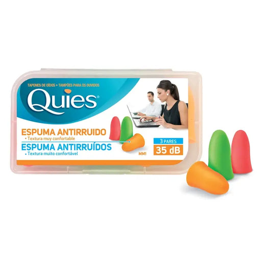 Quies-korvatulpat, kumia, 6 kpl