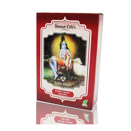 Radhe Shyam Henna Super Dark Mahogany Powder , 100 gr