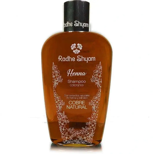 Radhe Shyam Champu Henna, luonnollinen kupari, 250 ml