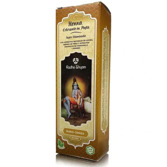 Radhe Shyam -hennapasta, tuhkanvaalea, 200 ml